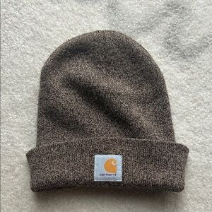 Carhartt Heathered Brown Knit Beanie